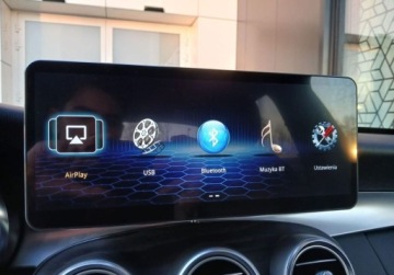 Mercedes Klasa C W205 Limuzyna 180 156KM 2018 Mercedes-Benz Klasa C C 180 9G-TRONIC Salon PL Vat Marza Apple Car Pla, zdjęcie 17