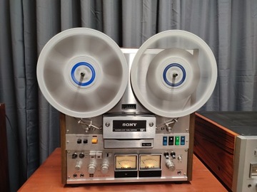 Катушечный магнитофон SONY TC-755A + катушки с лентой