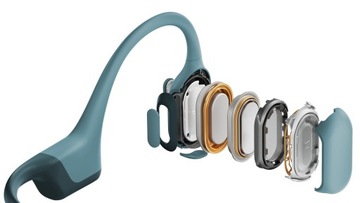 Наушники Shokz OpenRun Pro Blue Bone Aftershokz