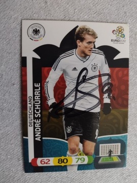 Karta panini autograf Niemcy Euro 2012 Andre Schurrle