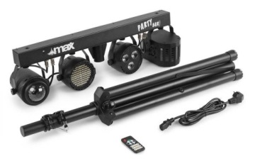 Прожектор с дистанционным управлением DERBY RGBW DMX + штатив PartyBar