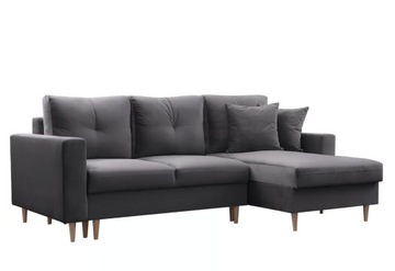 Narożnik Duli 230x147 rogówka rozkładana z funkcja spania + pojemnik
