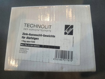 Ciężarki nabijane do ALU 15g