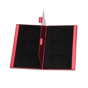 ФУТЛЯР ДЛЯ 18 КАРТ ПАМЯТИ 6 SD + 12 MICRO SD