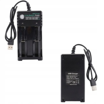 Uniwersalna ładowarka akumulatorów 18650 Smart 2Slot Li-ion