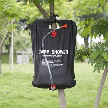 СОЛНЕЧНЫЙ ТУРИСТИЧЕСКИЙ ДУШ ДЛЯ КЕМПИНГА ПОРТАТИВНЫЙ CAMPING SURVIVAL 20L AG242