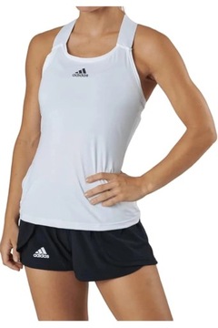 Koszulka ADIDAS damska sportowa tank top biała r. S