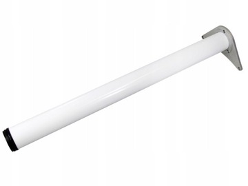 NOGA BIAŁA 710mm wys. Fi 60 metal. moc. PROMOCJA