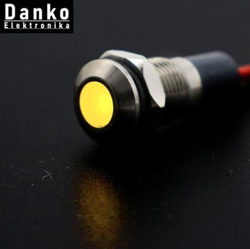Lampka sygnalizacyjna kontrolka dioda Led 5V 10mm