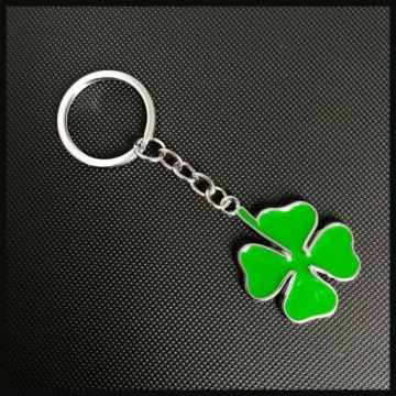 Металлический брелок для ключей ALFA ROMEO Quadrifoglio 3D