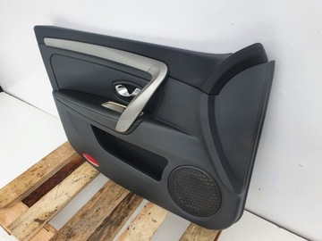 Renault Laguna III ДВЕРЬ СТОРОНА ЛЕВАЯ ПЕРЕДНЯЯ, кожа