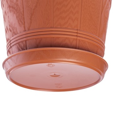 ЦВЕТОЧНЫЙ ГОРШОК ЦВЕТОЧНЫЙ ВАЗ 30см ПЛАСТИКОВЫЙ ЦВЕТОЧНЫЙ ГОРШОК ПОД ДЕРЕВО