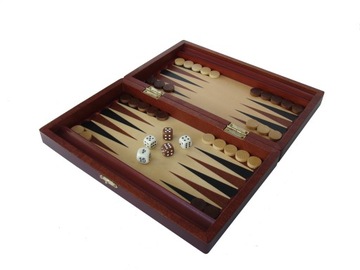 gra drewniana BACKGAMMON