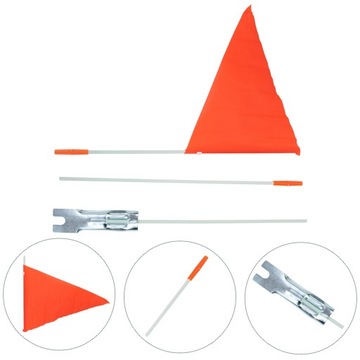 ДЕТСКИЙ ВЕЛОСИПЕД Флагшток, Флагшток с ОСВЕЩЕНИЕМ