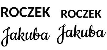 Наклейка NAME ANNIVERSARY 55x45cm разные ФИГУРЫ и ЦВЕТА для стены