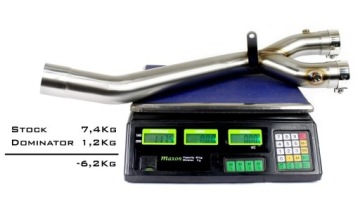 YZF R1 1000 RN65 2020 - 2024 Гонки вниз по трубе средней трубы Доминатор