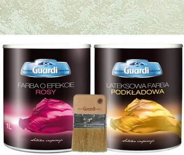 Farba o efekcie rosy 1L farby+1L podkład KPL.