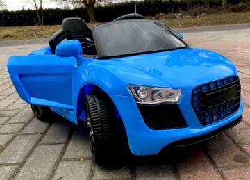 ДЕТСКИЙ ЭЛЕКТРОМОБИЛЬ 2 МОТОРА СВЕТОДИОДНЫЙ ПУЛЬТ ДИСТАНЦИОННОГО УПРАВЛЕНИЯ