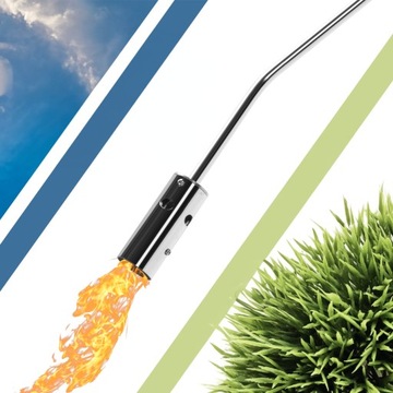 ГОРЕЛКА ДЛЯ сорняков ГАЗОВАЯ ДЛИННАЯ ГОРЕЛКА + ГАЗЫ