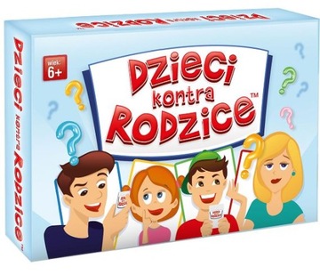 DZIECI KONTRA RODZICE Gra planszowa rodzinna