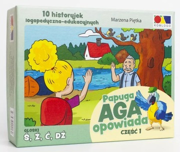 Papuga Aga Opowiada, Część 1 - Głoski Ś, Ź, Ć, DŹ