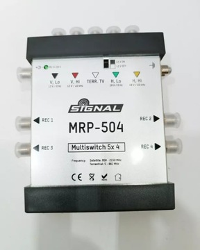 МУЛЬТИПЕРЕКЛЮЧАТЕЛЬ 5/4 СИГНАЛЬНЫЙ MRP-504