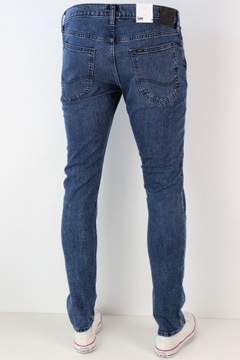 LEE LUKE SLIM TAPERED WĄSKIE JEANSY SPODNIE _ W32 L30