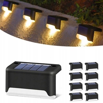LAMPA LED DO OŚWIETLENIA SCHODÓW PANEL SOLARNY-16X