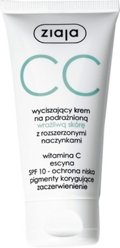 ZIAJA krem CC na podrażnioną wrażliwą skórę 50ml