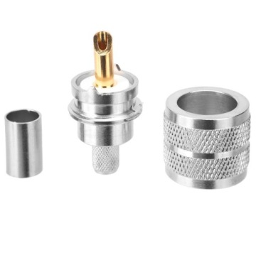 Разъем UC-1 для кабеля RG-58, RF-5, H-155 (5-6 мм) ПТФЭ/золото RADIORA