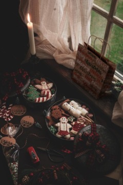 Элегантные бумажные СУМКИ с Рождественским ПРИНТОМ ДЛЯ УПАКОВКИ ПОДАРКОВ