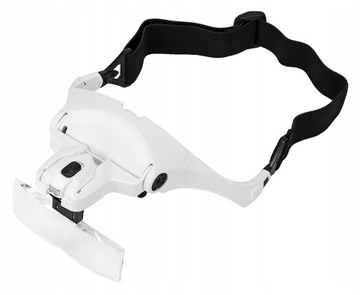 OKULARY POWIĘKSZAJĄCE DO CZYTANIA 3,5x 2xLED B1