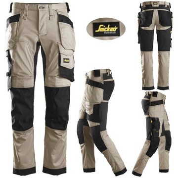 Spodnie robocze Snickers 6241 Stretch 146 Allround NAJPOPULARNIEJSZY model