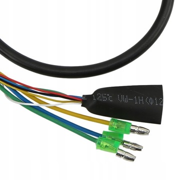 УДЛИНИТЕЛЬНЫЙ КАБЕЛЬ ДЛЯ ДВИГАТЕЛЯ ВЕЛОСИПЕДА, 9PIN, 60 СМ