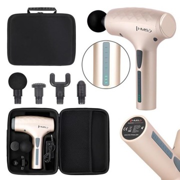 МАССАЖНЫЙ ПИСТОЛЕТ HMS GOLD SOLID