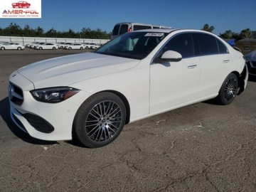 Mercedes Klasa C W206 2023 Mercedes-Benz Klasa C 2023r., C 300 2.0 Benzyna 255KM