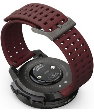 GPS-карты для умных часов Suunto Вертикальный черный Рубин