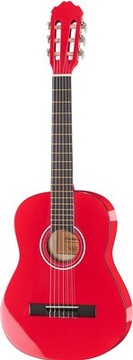 Gitara klasyczna dla dziecka od 6 do 9 lat Startone CG-851 1/2 Czerwona