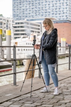 ФОТОШТАТИВ 106 СМ ДО 2 КГ ЧЕРНЫЙ CAMROCK TA10 МОБИЛЬНЫЙ КОМПЛЕКТ