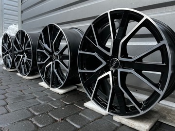 4× DISK HLINÍK AUDI OE 83A 8.5" X 20" 5X112 ET 38