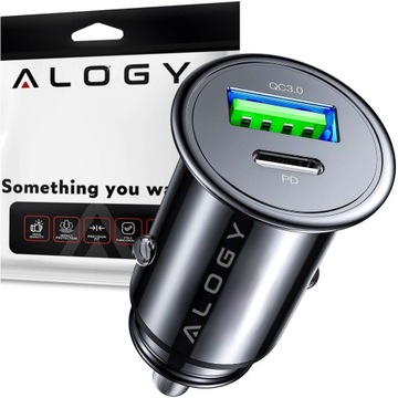 Автомобильное зарядное устройство для автомобильного телефона Strong Fast 2x USB QC USB-C PD 48 Вт