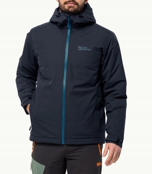 3055 KURTKA Jack Wolfskin MĘSKA ZIMOWA Z KAPTUREM PRIMALOFT WISPER M
