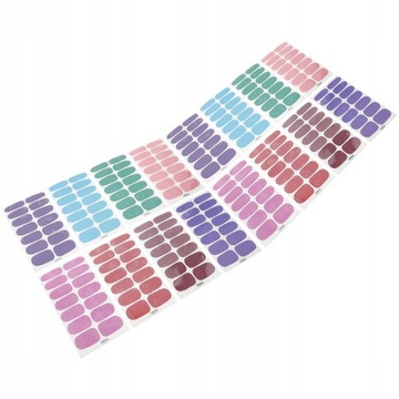 Nail Stickers Art Gel Full Wraps