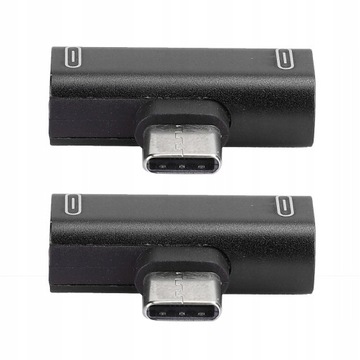 ROZDZIELACZ ADAPTER PRZEJŚCIÓWKA 2X USB TYP C