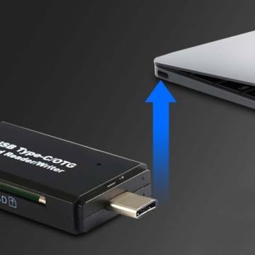 Устройство чтения карт памяти Micro SD TF Micro USB USB-C 5 в 1 для ноутбука и телефона