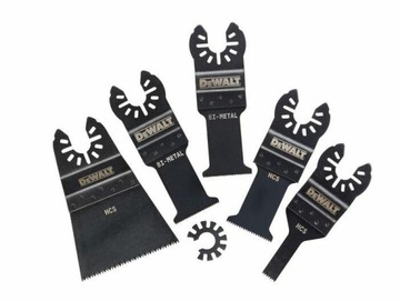 Набор пильных полотен DEWALT Multitool, 5 шт., 90 мм