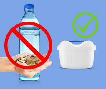 Фильтр для воды FilterLogic FL-402, картридж для Brita, Dafi, кувшина Аквафор, 12 шт.