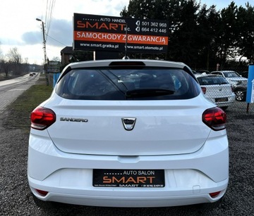 Dacia Sandero III Hatchback 5d 1.0 TCe 90KM 2021 Dacia Sandero 1.0 Benzyna + Gaz / Klim / Ledy, zdjęcie 4