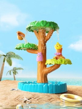 EDU SANDBOX СТОЛИК ДЛЯ ВОДЫ XXL 8 шт. ЛОПАТА ВУПИ Merry Tree 2в1