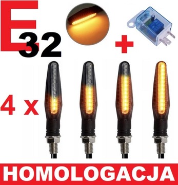 4 SEKWENCYJNE Kierunkowskazy HOMOLOG + PRZERYWACZ